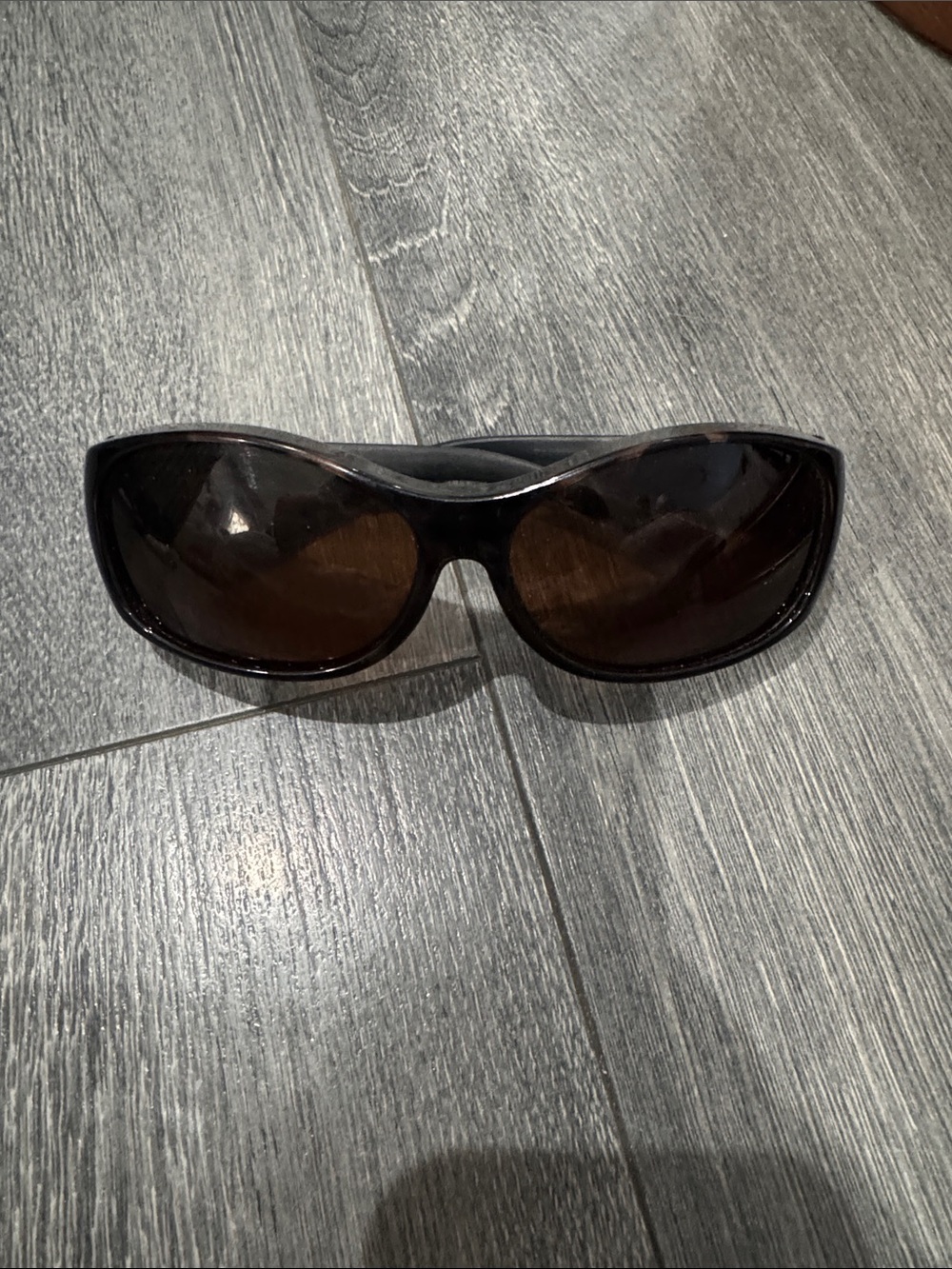 Women's fit over Black Sunglasses with Brown Lenses